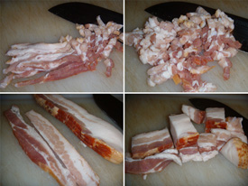 Slicing Bacon, Picture