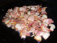 Frying Bacon, Picture