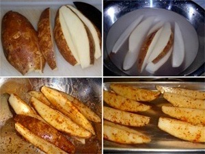 Preparing the Potatoes Picture