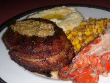 Bacon Wrapped Fillet Mignon, Picture