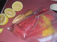 Meat with the Marinade Picture