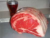 Uncooked, and Tied Prime Rib Picture