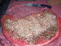 Spices on the Meat Picture