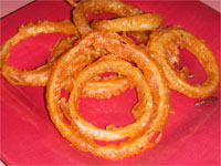 Picture of Beer Batter Onion Rings with Thin Batter