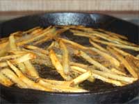 Belgian Fries, 2nd Fry Picture, Picture. Click to Enlarge.