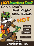 Picture of HOT Jamaican Curry Label
