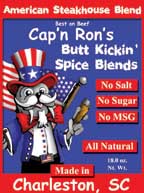 Picture of All American Steakhouse Seasoning Label