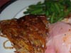 Cajun, Shoe String Potatoes, Plated Picture