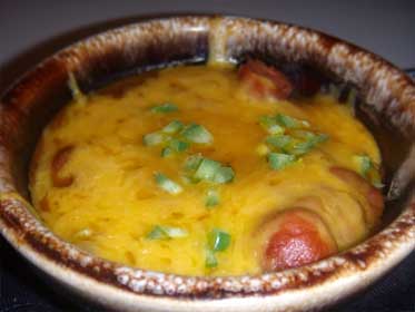 Cheddar Franks and Beans Picture