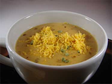 Cheddar Cheese and Beer Soup Picture