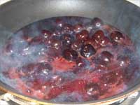 Cooking the Cherries Picture