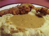 Click here to go to my recipe for Country Style, Chicken Gravy