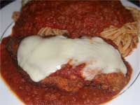 Click here to go to my recipe for Chicken Parmesan