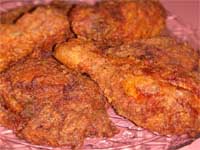 Click here to go to my recipe for Maple Fried Chicken