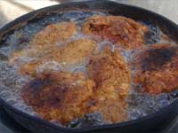Frying Chicken Picture