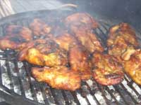 Jamaican Curried Chicken Thighs, Picture