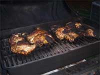 Jerked, Grilled, Whole Chicken, Picture