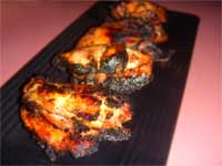Click here to go to my recipe for Orange Jerked, BBQ Chicken Thighs