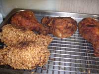 Southern Style, Fried Chicken Resting the Fried Chicken Picture