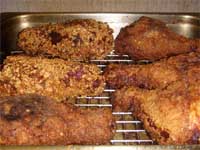 Southern Style, Fried Chicken Fried Chicken after Baking Picture
