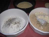 Stuffed Chicken Florentine, the Breading Mix Picture