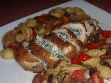 Stuffed Chicken Florentine Picture