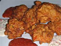 Click here to go to my recipe for Conch Fritters