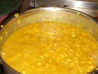 Mashing the Potatoes in the Soup Picture