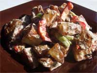 Click here to go to my recipe for Garlic Roasted, Potato Salad 