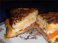 Turkey, Grilled Cheese Sandwich Picture