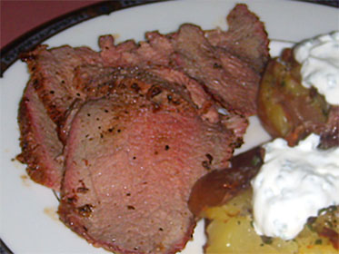 Click HERE to go my Recipe for Grilled, Eye Round Roast.
