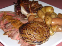 Click here to go to my recipe for Grilled Onions.