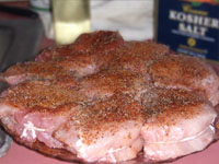 Spiced and Tied Pork Chops Picture