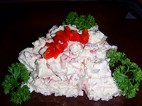 Grouper Salad Picture
