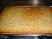 Homemade Cornbread FInished Baking Picture