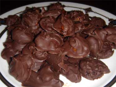 Chocolate Covered, Honey Pecans Picture