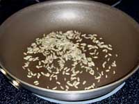Toasting Fennel Seeds Picture