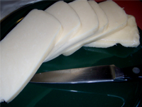 Jamaican Jerked Chicken Parmesan, Cutting the Cheese, Picture