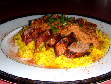 Orange Jerked Pork Tenderloin , Picture