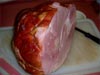 Jamaican Jerked Baked Ham, Raw Roast Picture