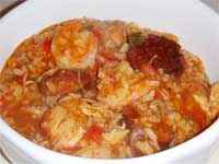 Click here to go to my recipe for Jambalaya