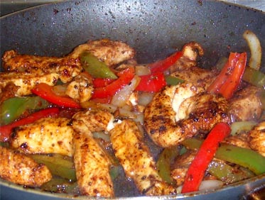 Go to my, Jerked Chicken Fajita Recipe