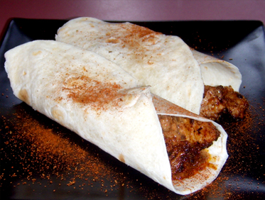 Click here to go to my recipe for Orange Jerked Pork Wraps 