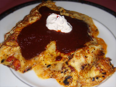 Leftover Mahi-Mahi Omelt Picture