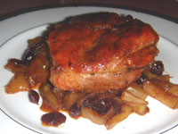 Click here to go to my recipe for Leftover, Grilled Pork Loin Chops