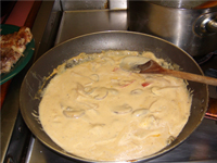 Heating the Sauce Picture