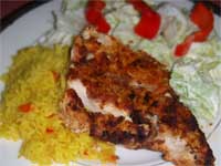 Click here to go to my recipe for Backened Mahi Mahi 