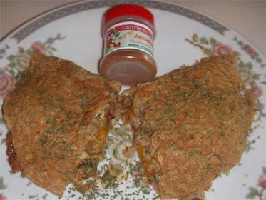 Omelet, Toussaint's, Fiery Jerk, Bacon, and Cheddar Picture