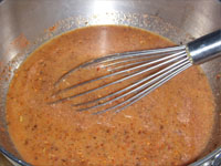 Picture of the Marinade for my Orange Jerked,  Wahoo Almondine Recipe
