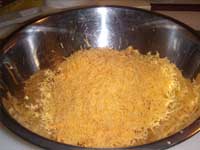 Hot and Smokey Pimento Cheese, Grated Cheese Picture